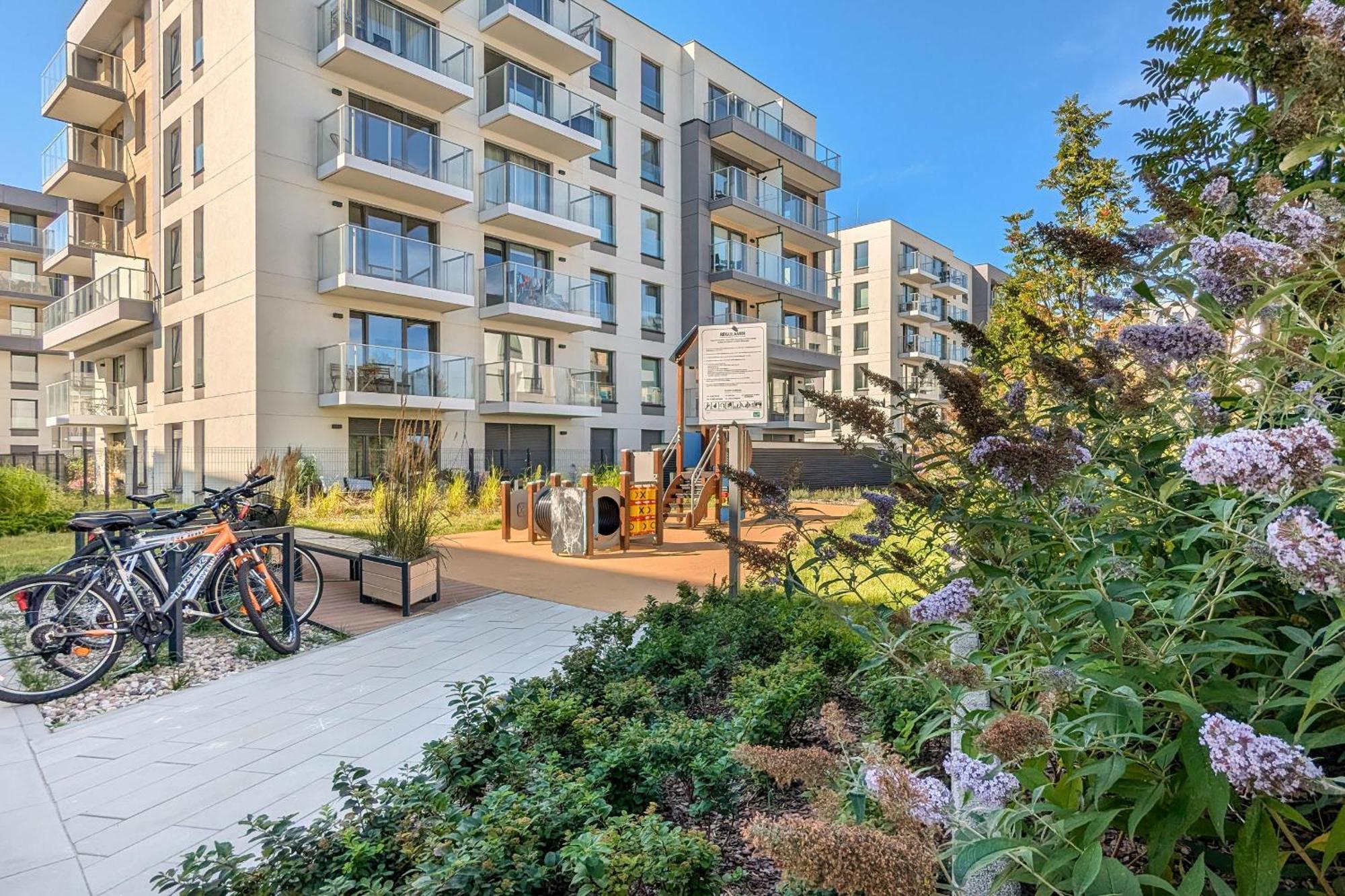 Stylowy Apartament W Gdansku Parking & Ekspres Do Kawy By Noclegi Renters Exterior foto